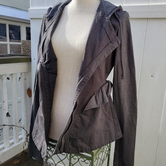 Prarie Underground XS frilly denim jacket - Picture 2 of 4